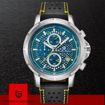 2019 PAGANI DESIGN Brand Watches Men Waterproof Chronograph Sports leather Quartz Watch Luminous Hollow Clock Relogio Masculino
2019 PAGANI DESIGN Brand Watches Men Waterproof Chronograph Sports leather Quartz Watch Luminous Hollow Clock Relogio Masculino