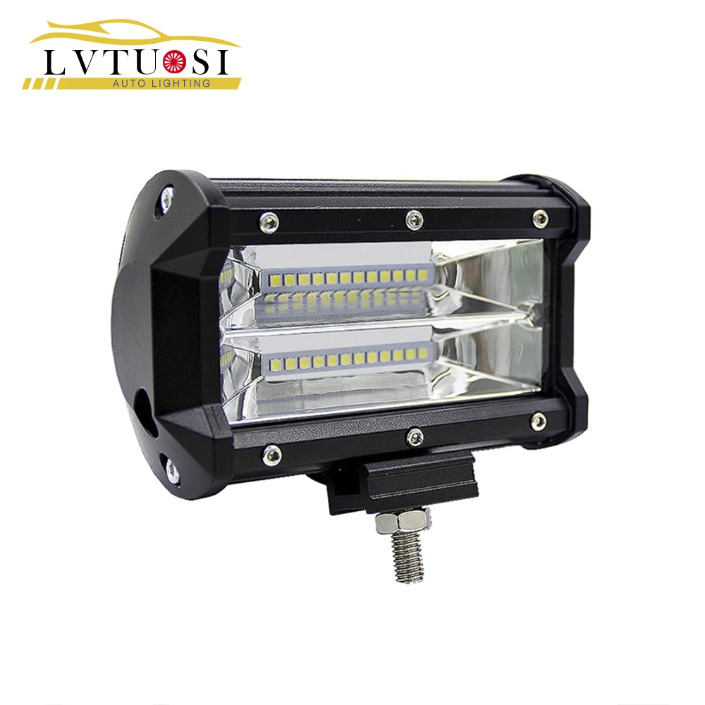 LVTUSI 1pcs 5INCH Led Light Bar 72W Three rows Modified Off-road Driving Roof Light Bar Led Work LightS CE
LVTUSI 1pcs 5INCH Led Light Bar 72W Three rows Modified Off-road Driving Roof Light Bar Led Work LightS CE