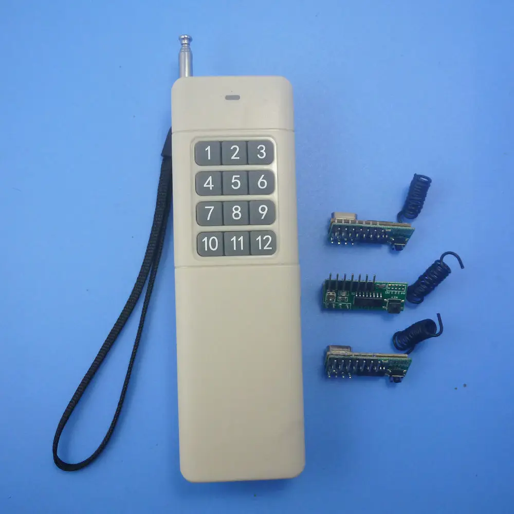 12CH Wireless Transceiver Codec RF Remote Control Module SC2262 SC2272 FOR Arduino
12CH Wireless Transceiver Codec RF Remote Control Module SC2262 SC2272 FOR Arduino