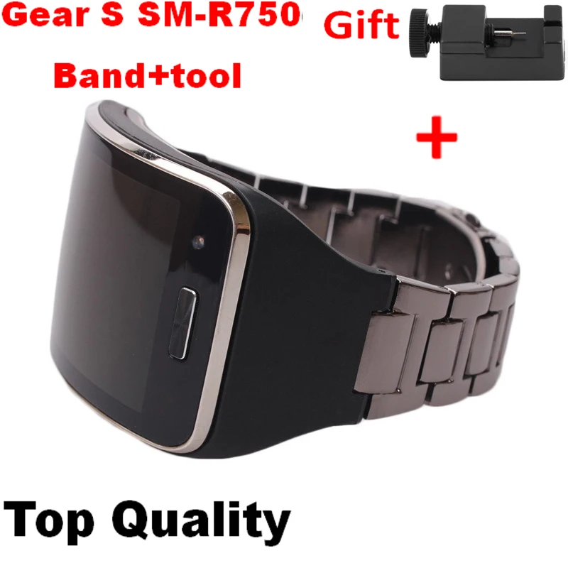 Djustable Metallic Replacement Strap For Samsung Gear S SM-R750 Wristband Fitness Bracelet Band For Samsung Steel Watchband R750
Djustable Metallic Replacement Strap For Samsung Gear S SM-R750 Wristband Fitness Bracelet Band For Samsung Steel Watchband R750