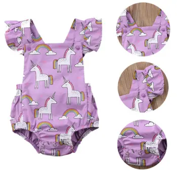 0-24M Newborn Infant Kid Baby Girl Cute Unicorn Backless Short Sleeve Cotton Jumpsuit Bodysuit Summer One-Piece Outfits Clothes
0-24M Newborn Infant Kid Baby Girl Cute Unicorn Backless Short Sleeve Cotton Jumpsuit Bodysuit Summer One-Piece Outfits Clothes