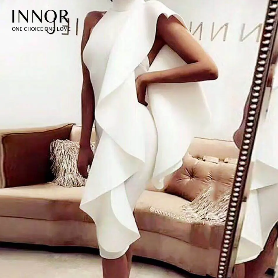 High Quality Fashion Turtleneck Sleevless Ruffles Knee Lenght Solid Celebrity Party Club Party Dresses Sexy Vestidos innor#200
High Quality Fashion Turtleneck Sleevless Ruffles Knee Lenght Solid Celebrity Party Club Party Dresses Sexy Vestidos innor#200