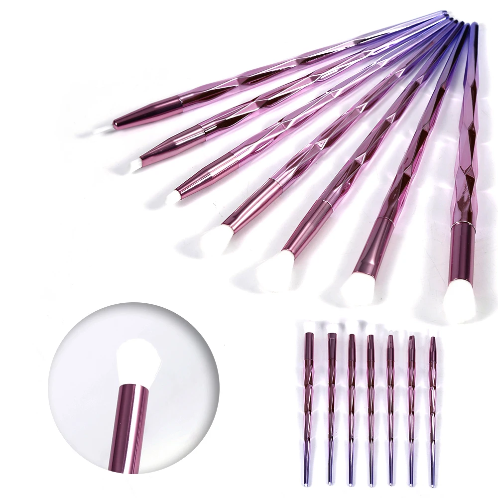 ELECOOL 7Pcs/set Basic Eye brushes Makeup kit Blending Eye shadow Eyeline pencil Brow Cosmetic Diamond Handle Artificial Fiber
ELECOOL 7Pcs/set Basic Eye brushes Makeup kit Blending Eye shadow Eyeline pencil Brow Cosmetic Diamond Handle Artificial Fiber