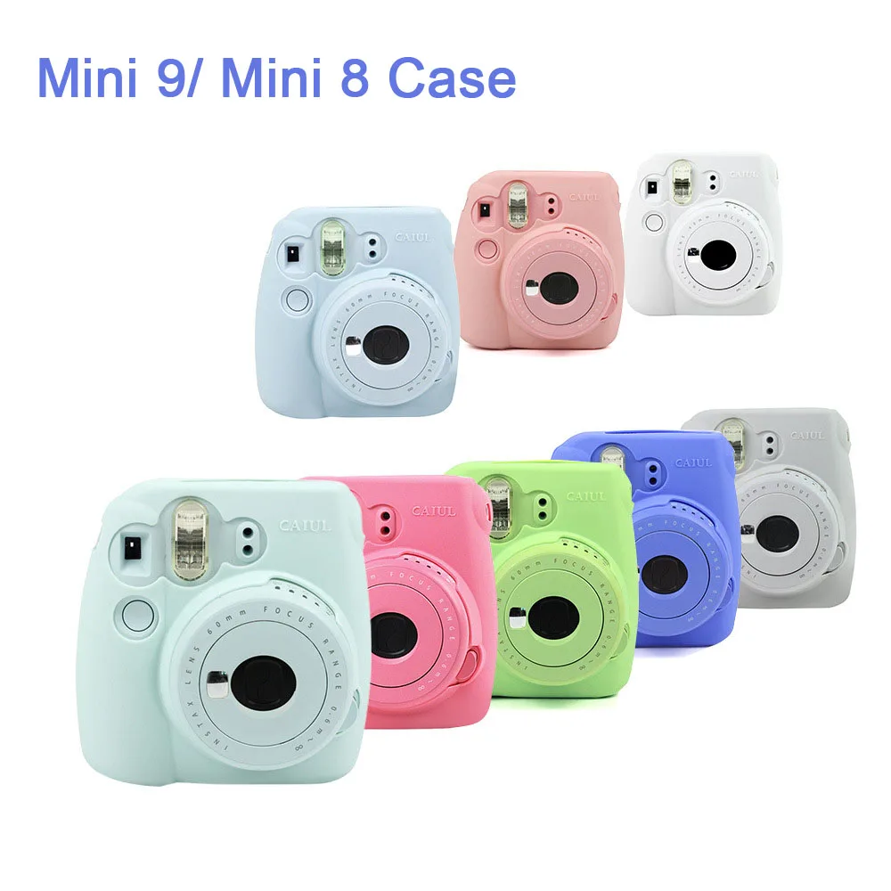 Fujifilm Instax Mini 9 Camera Accessory Case Soft Silicone Gel Mini 8 Instant Film Camera Protection Shell Cover
Fujifilm Instax Mini 9 Camera Accessory Case Soft Silicone Gel Mini 8 Instant Film Camera Protection Shell Cover
