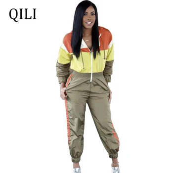 QILI Women Waterproof Luminous Jumpsuits Hoodies Long Sleeve Zipper Patchwork Jumpsuit Casual Tracksuit Plus Size
QILI Women Waterproof Luminous Jumpsuits Hoodies Long Sleeve Zipper Patchwork Jumpsuit Casual Tracksuit Plus Size