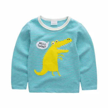 Jumping baby boys t shirts top brand applique animals Tshirts cotton children clothes autumn long sleeve tops kids boy t shirt
Jumping baby boys t shirts top brand applique animals Tshirts cotton children clothes autumn long sleeve tops kids boy t shirt