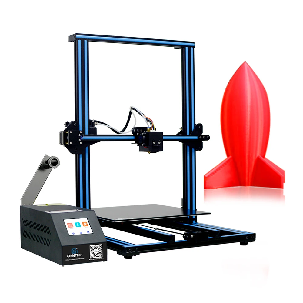 Last 10 + only RU GEEETECH A30 3D Printer Open Source High Precision Large Print Area 320*320*420mm touch screen 3D Printer Diy
Last 10 + only RU GEEETECH A30 3D Printer Open Source High Precision Large Print Area 320*320*420mm touch screen 3D Printer Diy