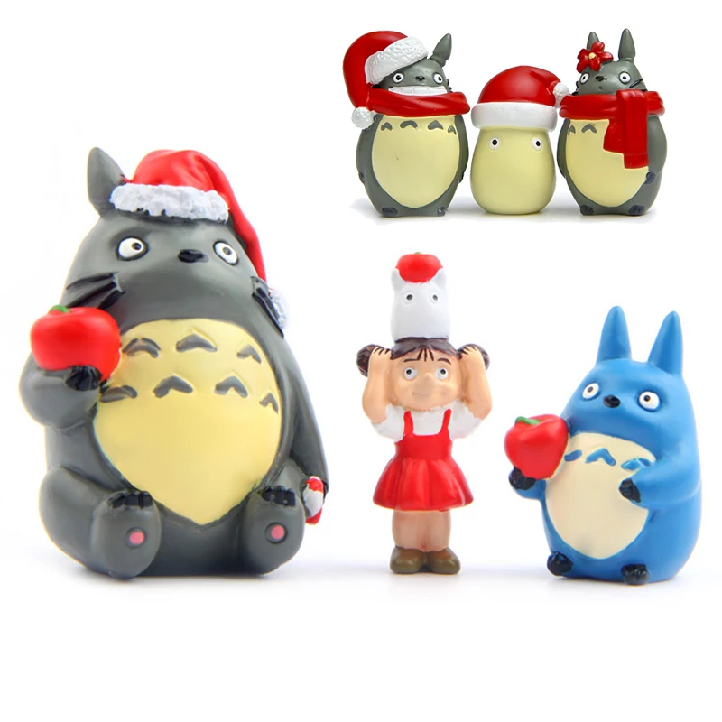 Anime Coal Balls with scarf Totoro Christmas Party Model My Neighbor Totoro Figurine Totoro Briquettes figure with Christmas Hat
Anime Coal Balls with scarf Totoro Christmas Party Model My Neighbor Totoro Figurine Totoro Briquettes figure with Christmas Hat