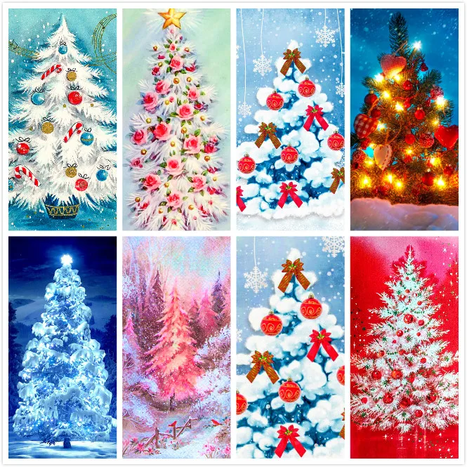 Daimond Painting Full 5D Square/ Round New Year Christmas Tree Card Greeting Diamond Painting Crystal Cross Stitch Mosaic 732DP
Daimond Painting Full 5D Square/ Round New Year Christmas Tree Card Greeting Diamond Painting Crystal Cross Stitch Mosaic 732DP