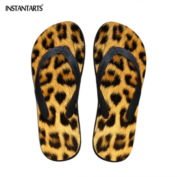 INSTANTARTS Fashion Women Summer Home Beach Rubber Flip Flops Leopard Pattern Female Flat Slippers Ladies Girls Sandals Shoes
INSTANTARTS Fashion Women Summer Home Beach Rubber Flip Flops Leopard Pattern Female Flat Slippers Ladies Girls Sandals Shoes