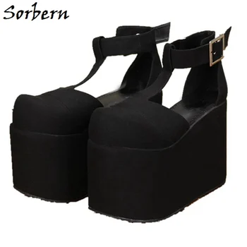 Sorbern Ankle Strap Round Toe Pumps Spring Fashion Designer Custom Color Womans Shoes Pump Platform Size 8 Ladies High Heels
Sorbern Ankle Strap Round Toe Pumps Spring Fashion Designer Custom Color Womans Shoes Pump Platform Size 8 Ladies High Heels