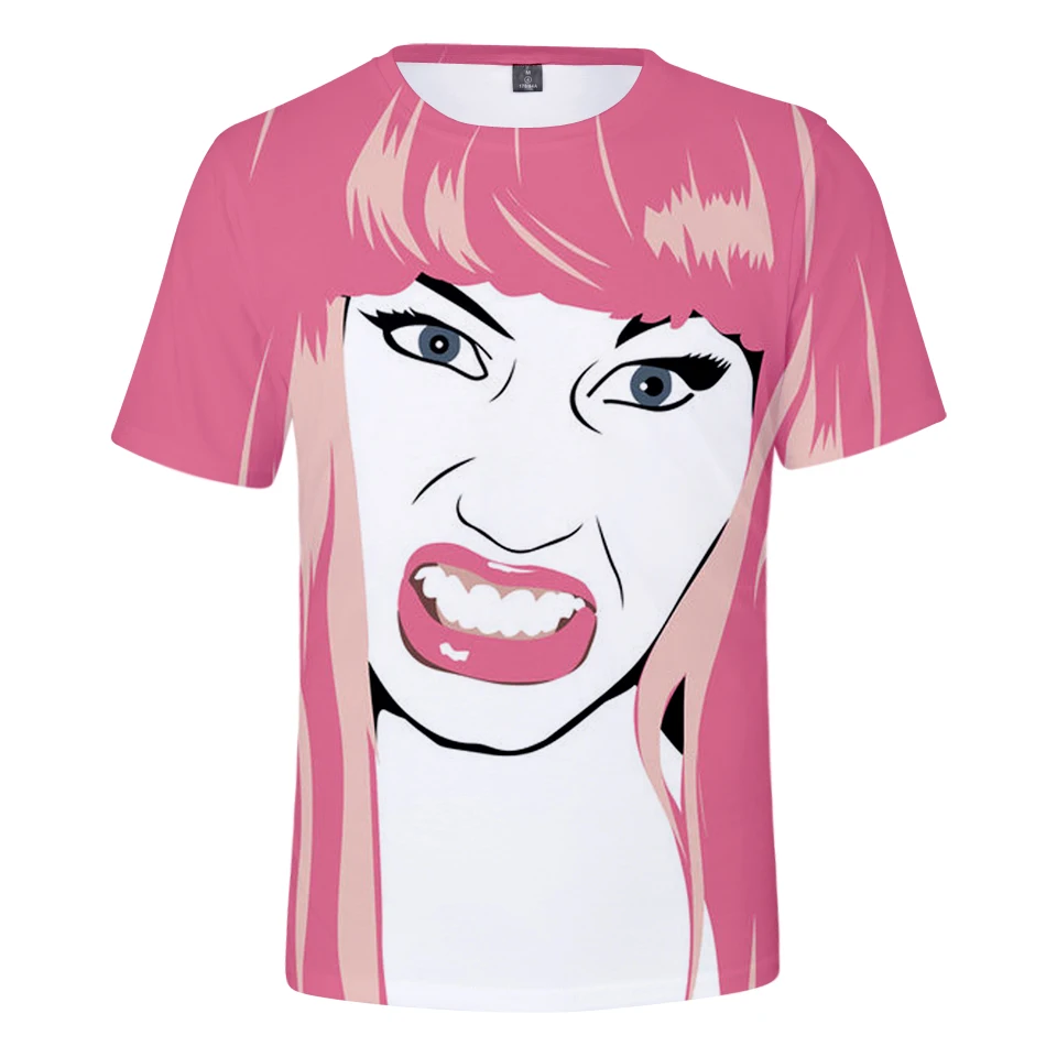 Nicki Minaj fashion Short Sleeve Pullover T-Shirt Women Soft Streetwear Tshirt Top Fashion Femele Cotton Clothes
Nicki Minaj fashion Short Sleeve Pullover T-Shirt Women Soft Streetwear Tshirt Top Fashion Femele Cotton Clothes