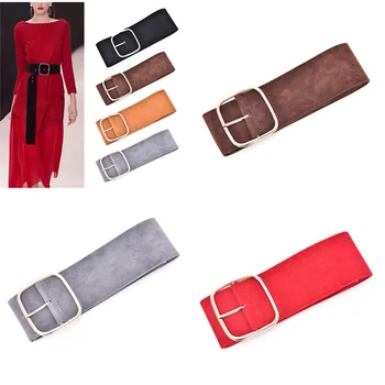 6 Colors Down Coat Wide Belts Long Gold Pin Buckle Sweater Bundle Waist Skirt Waistband Velvet Soft Strap Belt
6 Colors Down Coat Wide Belts Long Gold Pin Buckle Sweater Bundle Waist Skirt Waistband Velvet Soft Strap Belt