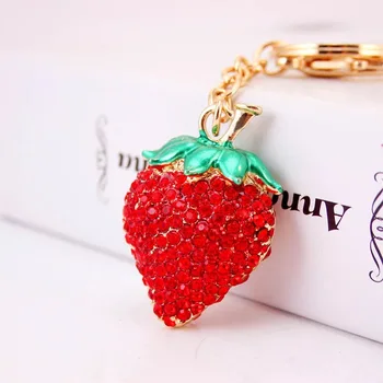 free shipping 30pcs/lot rhinestone red strawberry keychain purse hanger bridal showers party gift souvenirs for guest suplies 
free shipping 30pcs/lot rhinestone red strawberry keychain purse hanger bridal showers party gift souvenirs for guest suplies
