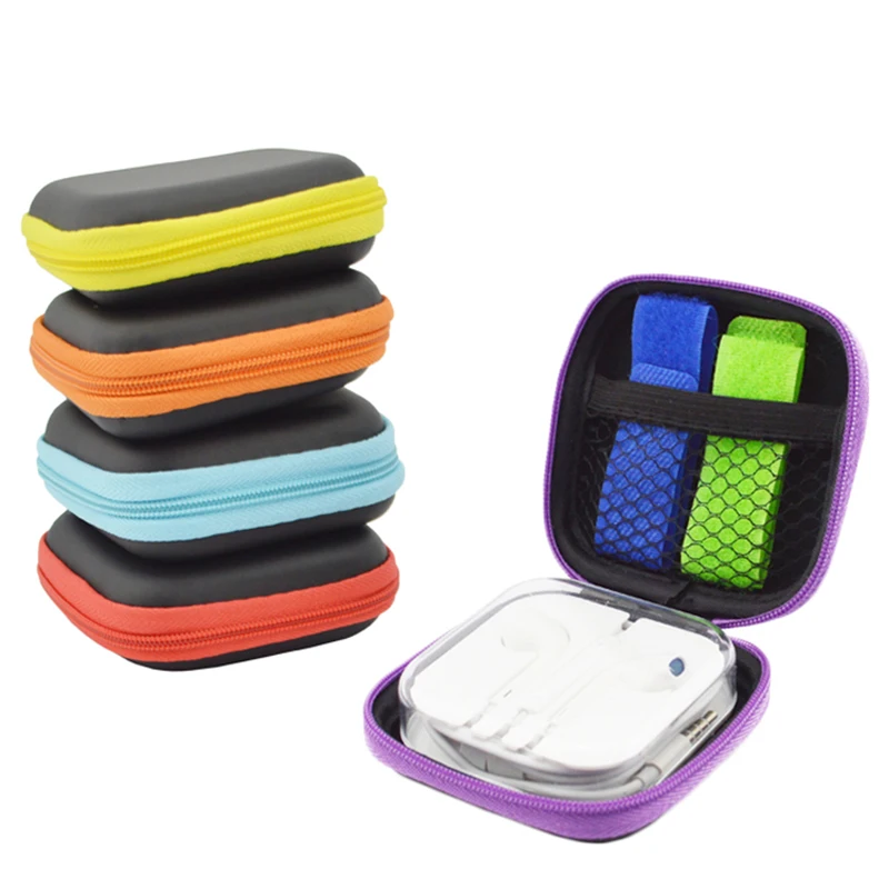 

HOTNOW Hard Shockproof Portable EVA Storage Bags for Cellphone USB Chargers Data Cables External Battery Carrying Bags