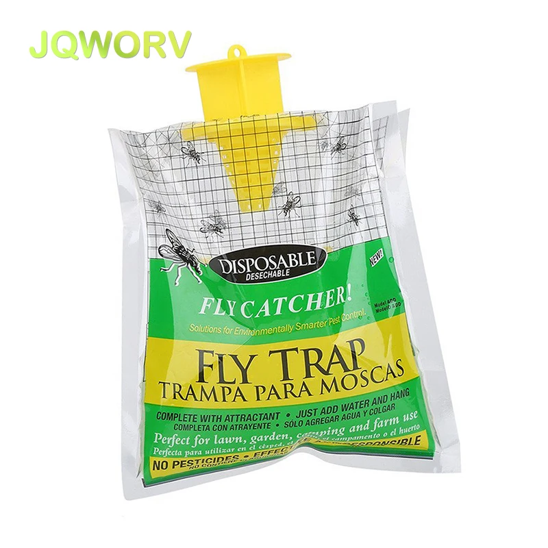 JQWORV Fly Catcher Mosquito Killer Disposable Insect Fly Trap Catcher Hanging Style Pest Control Indoor Outdoor Non-toxic 1pc
JQWORV Fly Catcher Mosquito Killer Disposable Insect Fly Trap Catcher Hanging Style Pest Control Indoor Outdoor Non-toxic 1pc