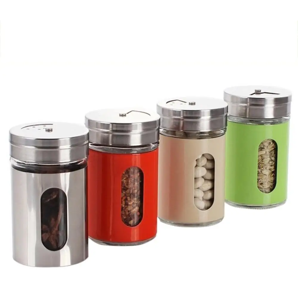 1pc Spice Jar Seasoning Box Kitchen Spice Storage Bottle Jars Transparent PP Salt Pepper Cumin Powder Box Kitchen Accessories
1pc Spice Jar Seasoning Box Kitchen Spice Storage Bottle Jars Transparent PP Salt Pepper Cumin Powder Box Kitchen Accessories