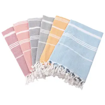 AsyPets Thin Striped Cotton Turkish Bath Towel with Tassels for Travel Beach Use
AsyPets Thin Striped Cotton Turkish Bath Towel with Tassels for Travel Beach Use