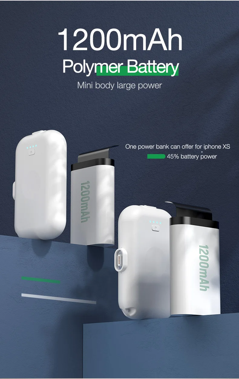 Magnetic Wireless Power Bank Portable Charger External Battery (9)
