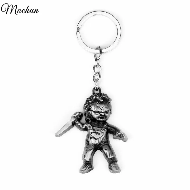 MQCHUN Movie Seed of Chucky Curse Of Chuck Keychain Antique Silver Plated Metal Key Ring Figure Toy Key Chains Wholesale Retail
MQCHUN Movie Seed of Chucky Curse Of Chuck Keychain Antique Silver Plated Metal Key Ring Figure Toy Key Chains Wholesale Retail