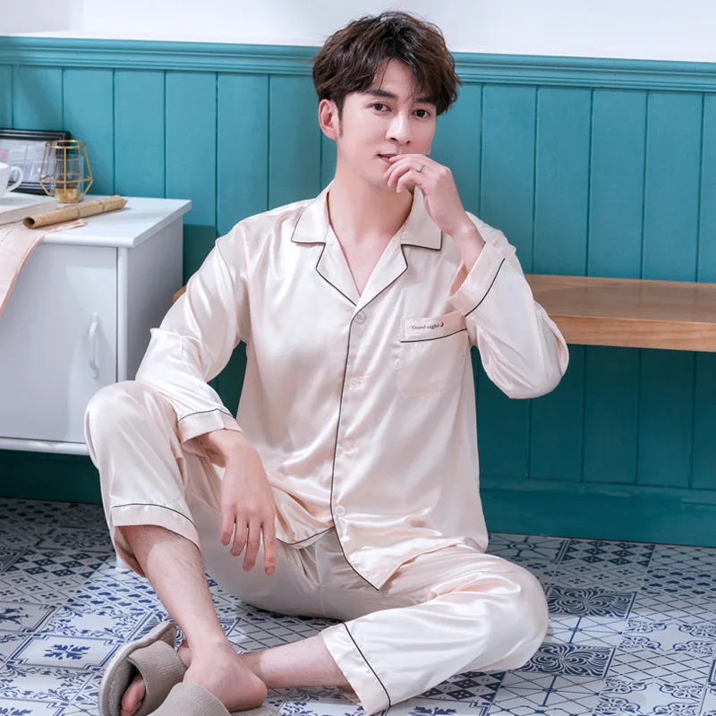 Champagne 2pcs Sleepwear Home Clothes Lovers Pajamas Suit Men&women Long Sleeve Shirt &pant Sleep Set Print Letter Nightwear
Champagne 2pcs Sleepwear Home Clothes Lovers Pajamas Suit Men&women Long Sleeve Shirt &pant Sleep Set Print Letter Nightwear