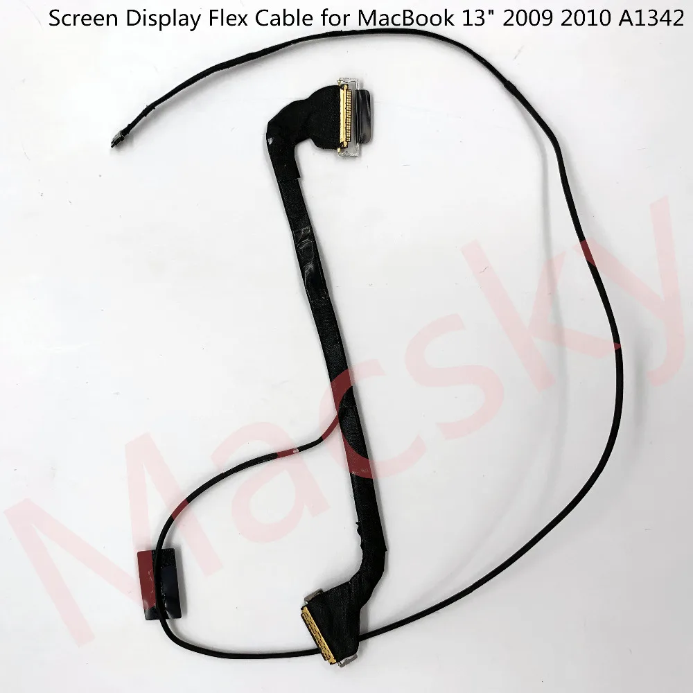 Original LCD LED LVDS Screen Display Flex Cable for MacBook 13" 2009 2010 A1342 MacBook White Screen Ribbon
Original LCD LED LVDS Screen Display Flex Cable for MacBook 13" 2009 2010 A1342 MacBook White Screen Ribbon