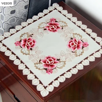 vezon Hot Round Elegant Polyester Floral Doily Embroidery Placemat Tablecloth Embroidered Napkin Tissue Box Covers
vezon Hot Round Elegant Polyester Floral Doily Embroidery Placemat Tablecloth Embroidered Napkin Tissue Box Covers