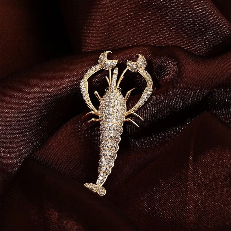 Lobster Brooches Pins (7)