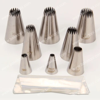 Free Shipping 8pcs/set New Cupcake Decorating Franch Nozzles set with 10pcs 16"Plastic Pastry Bags
Free Shipping 8pcs/set New Cupcake Decorating Franch Nozzles set with 10pcs 16"Plastic Pastry Bags