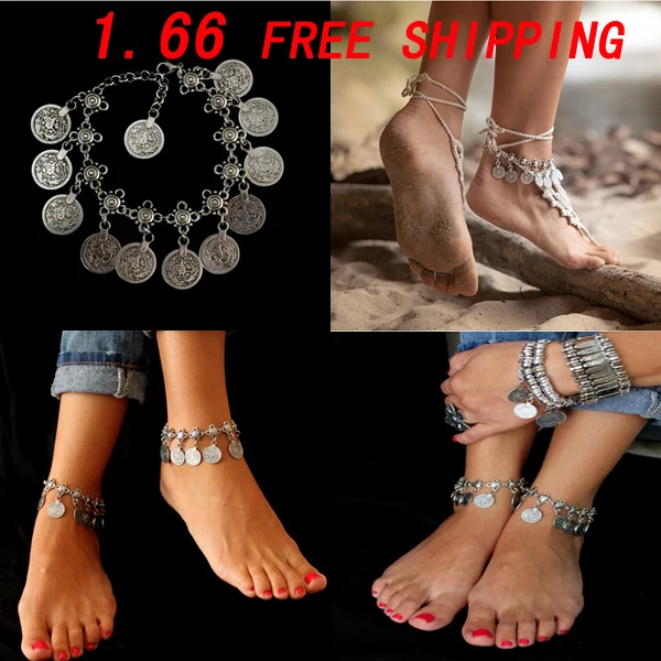 Womens Barefoot Foot Jewelry Ankle Bracelet Antique Silver Plated Coin Squirrels Anklet
Womens Barefoot Foot Jewelry Ankle Bracelet Antique Silver Plated Coin Squirrels Anklet