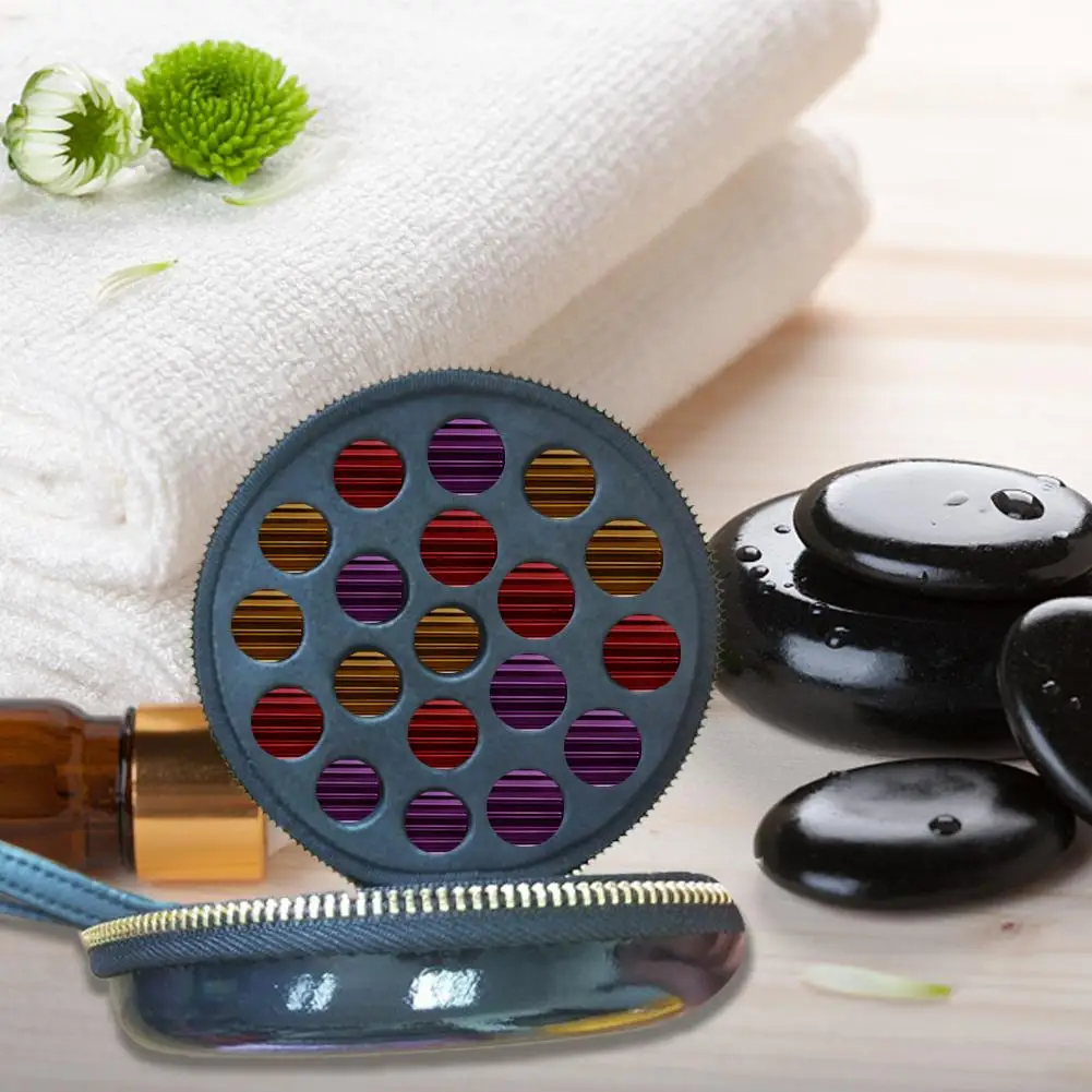19 Compartments PU Leather Round Essential Coconut Oil Catch Massage Oil Bottle 2ml Perfume Oil Travel Portable Storage Box
19 Compartments PU Leather Round Essential Coconut Oil Catch Massage Oil Bottle 2ml Perfume Oil Travel Portable Storage Box
