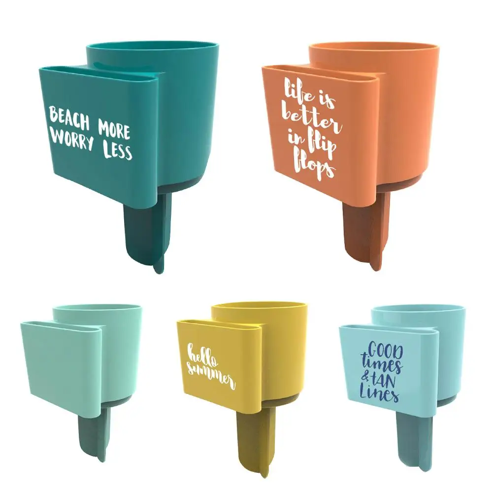 1PC Multifunctional Beach Cup Holder For Sand Or Lawn Beverage Mobile Phone Beach Cup Holder With Pocket
1PC Multifunctional Beach Cup Holder For Sand Or Lawn Beverage Mobile Phone Beach Cup Holder With Pocket
