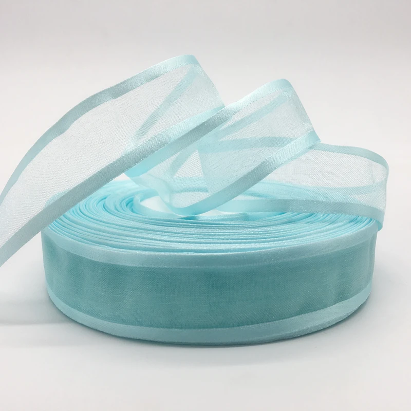 Wholesale 5Yards 1"(25mm) Light blue Broadside Organza Ribbon Bow Wedding Christmas Party Wrapping Decoration Lace Crafts
Wholesale 5Yards 1"(25mm) Light blue Broadside Organza Ribbon Bow Wedding Christmas Party Wrapping Decoration Lace Crafts