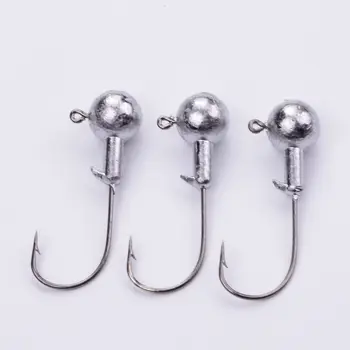 5 PSC/Lot New High Quality 1g/3g/5g/5.5g/10g Lead Head Hook Jigs Bait Fishing Hooks For Soft Lure Fishing Tackle
5 PSC/Lot New High Quality 1g/3g/5g/5.5g/10g Lead Head Hook Jigs Bait Fishing Hooks For Soft Lure Fishing Tackle