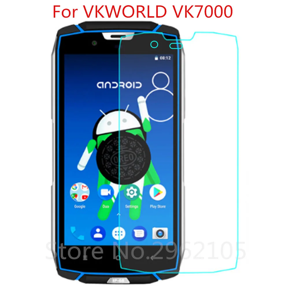 Фото 2 шт. 2.5D 9H Премиум Закаленное стекло для VKworld VK7000 Защитная пленка | Мобильные