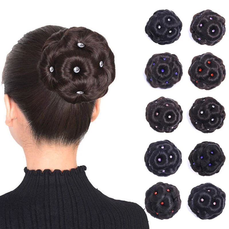 Wig Winding Hair Circle Elastic Hair Bands Bud With Crystal Head Hair Accessories Women Elegant Holder Plate Headband Headwear
Wig Winding Hair Circle Elastic Hair Bands Bud With Crystal Head Hair Accessories Women Elegant Holder Plate Headband Headwear
