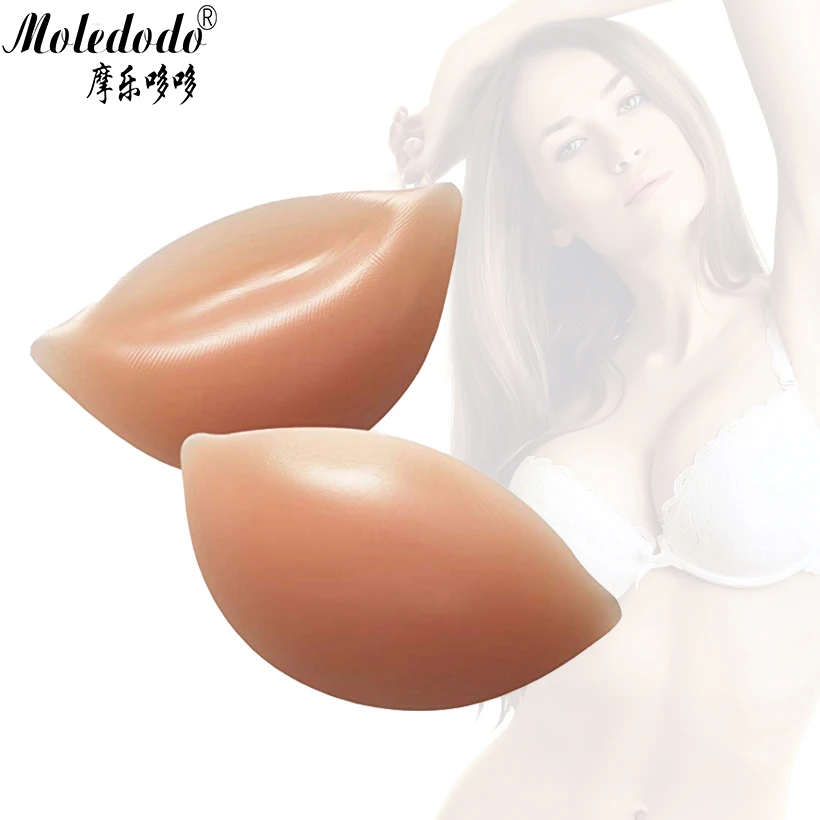 

1 Pair Chest Pad Women Bikini Bra Insert Silicone Breast Pads Breast Enhancer Swimsuit Pushing-up Inserts Chest Pad D40