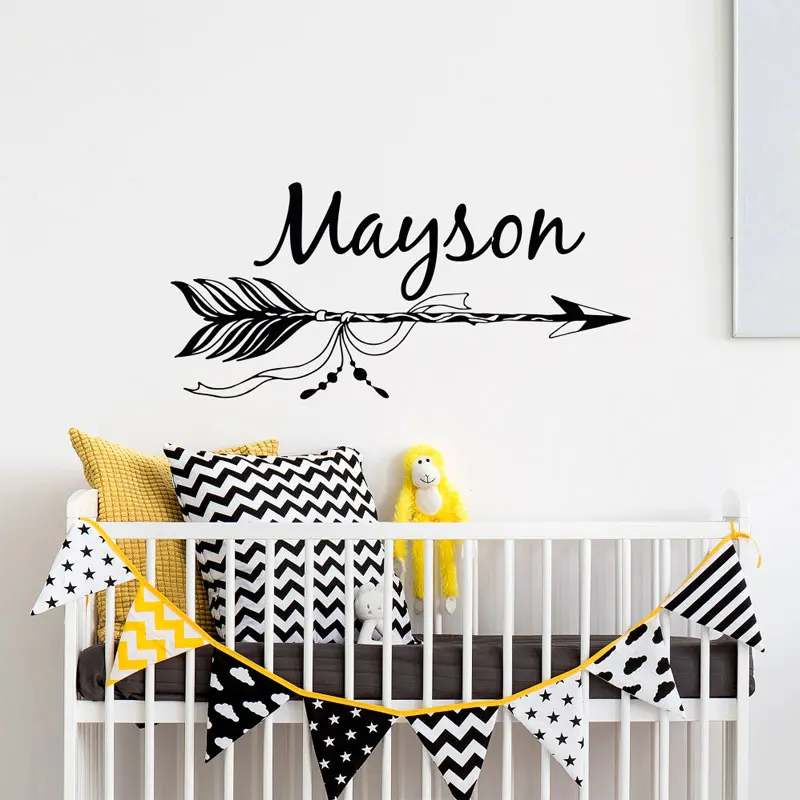 Boho Arrow Personalized Name Wall Decal- Custom Name Vinyl Sticker- Nursery Arrow Boho Bohemian Baby Room Decoration N-29
Boho Arrow Personalized Name Wall Decal- Custom Name Vinyl Sticker- Nursery Arrow Boho Bohemian Baby Room Decoration N-29