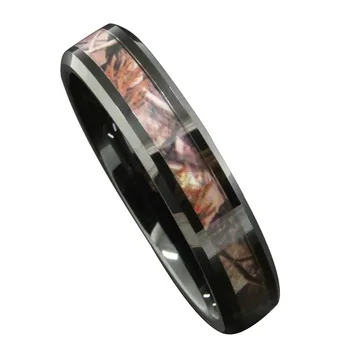 6mm Camo Wedding bands Black Tungsten Ring Red Forest Camouflage Hunting Couples Rings Set Size 5-13
6mm Camo Wedding bands Black Tungsten Ring Red Forest Camouflage Hunting Couples Rings Set Size 5-13