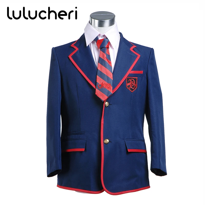 Glee Cosplay Costume Blaine Anderson Navy Blue School Uniform Suit For Women Girls Christmas Gifts
Glee Cosplay Costume Blaine Anderson Navy Blue School Uniform Suit For Women Girls Christmas Gifts