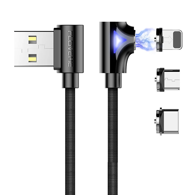 3 In 1 For Lightning Micro Type C LED Display USB Corner Magnet Charger For Iphone Samsung Xiaomi HUAWEI 2A Safely Charger Cable
3 In 1 For Lightning Micro Type C LED Display USB Corner Magnet Charger For Iphone Samsung Xiaomi HUAWEI 2A Safely Charger Cable