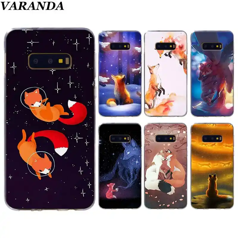 Kitsune Cat Tattoo Samsung S10 Case