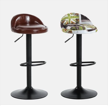 Iron Bar Stool Lift High Chair Modern Minimalist Bar Chair Back Chair Home Rotating Chair Nail Stool
Iron Bar Stool Lift High Chair Modern Minimalist Bar Chair Back Chair Home Rotating Chair Nail Stool