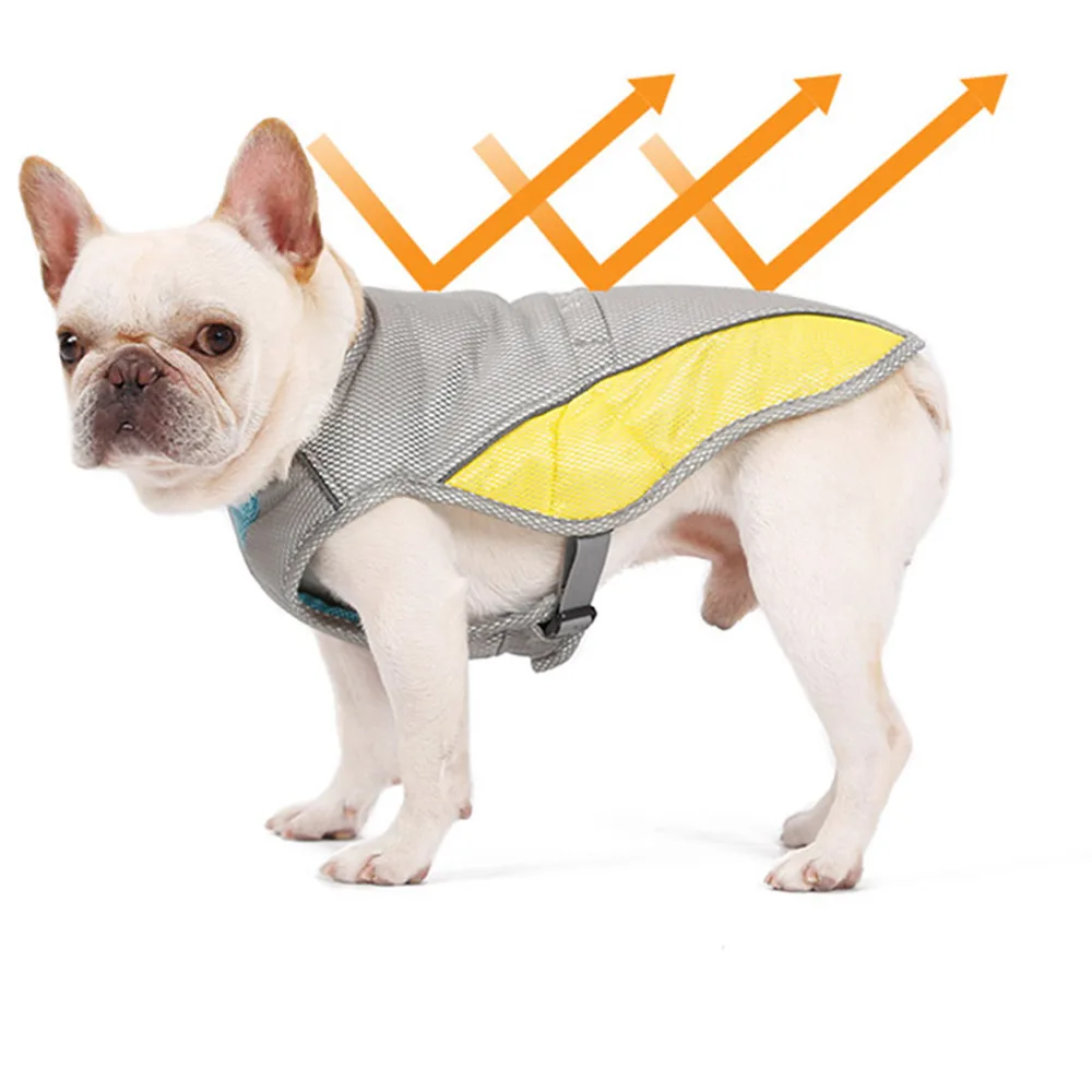 Dog Cooling Vest Summer Breathable Elastic Reduce Heat Pet Clothes For Small Medium Large Dogs
Dog Cooling Vest Summer Breathable Elastic Reduce Heat Pet Clothes For Small Medium Large Dogs