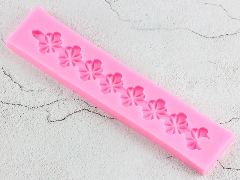 Flower Lace Mold Cake Border Decoration Tools Fondant Cake Baking Mold Food Grade Silicone Mat Mold Flower Lace Mold Cake Border Decoration Tools Fondant Cake Baking Mold Food Grade Silicone Mat Mold