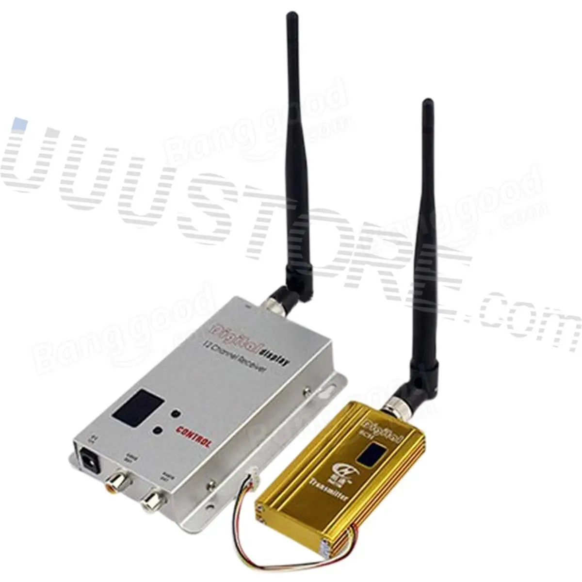FPV 1.2Ghz 1.2G 8CH 1500mw Wireless AV Signal Sender TV Audio Video Transmitter Receiver For RC Car
FPV 1.2Ghz 1.2G 8CH 1500mw Wireless AV Signal Sender TV Audio Video Transmitter Receiver For RC Car