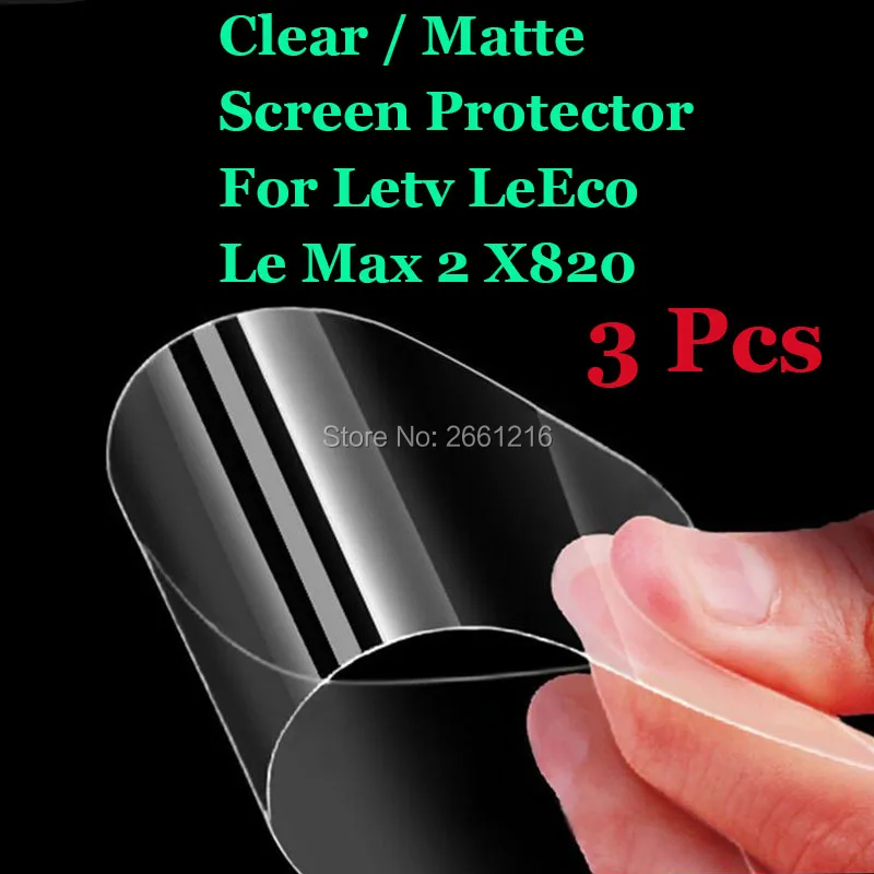 3 Pcs/Lot HD Clear / Anti-Glare Matte Front Screen Protector Touch Film Protection Skin For Letv LeEco Le Max 2 X820 max2 5.7"
3 Pcs/Lot HD Clear / Anti-Glare Matte Front Screen Protector Touch Film Protection Skin For Letv LeEco Le Max 2 X820 max2 5.7"