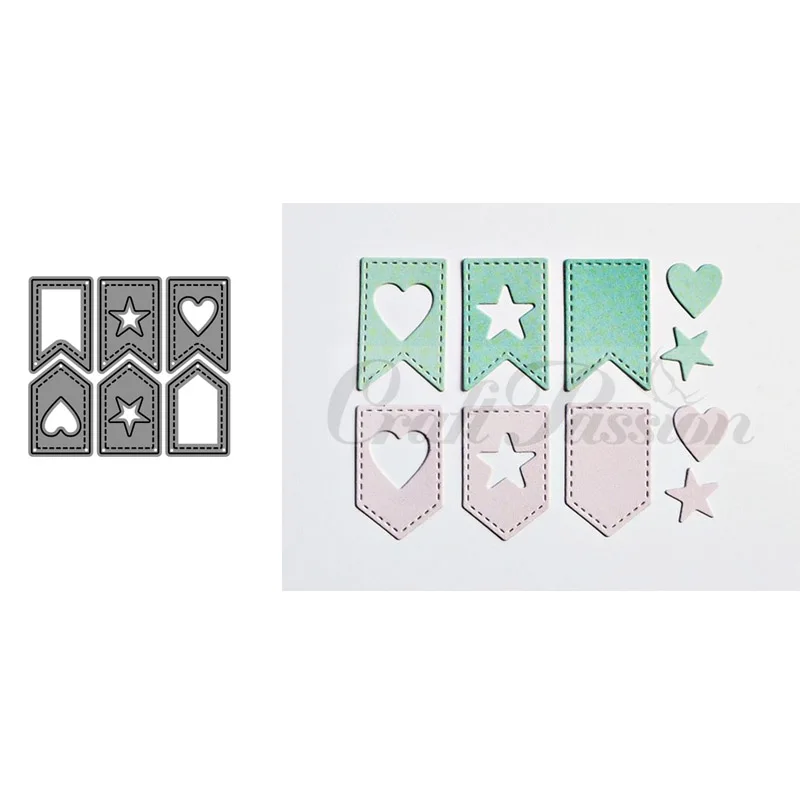 AddyCraft Metal Cutting Dies cut die mold Small Banners mix Scrapbook paper craft knife mould blade punch stencils dies
AddyCraft Metal Cutting Dies cut die mold Small Banners mix Scrapbook paper craft knife mould blade punch stencils dies