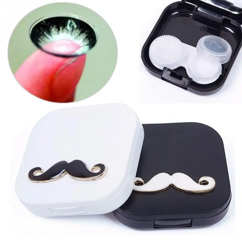 Lovers Cartoon Cute Beard Travel Glasses Contact Lenses Box Contact lens Case for Eyes Care Kit Holder Container Gift
Lovers Cartoon Cute Beard Travel Glasses Contact Lenses Box Contact lens Case for Eyes Care Kit Holder Container Gift