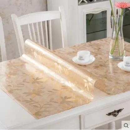 Table Mats PVC Soft Glass Tablecloth PVC Tablecloths 1mm Table Cover Home Kitchen Soft Glass Mat Pad Manteles Para Toalha Decor
Table Mats PVC Soft Glass Tablecloth PVC Tablecloths 1mm Table Cover Home Kitchen Soft Glass Mat Pad Manteles Para Toalha Decor